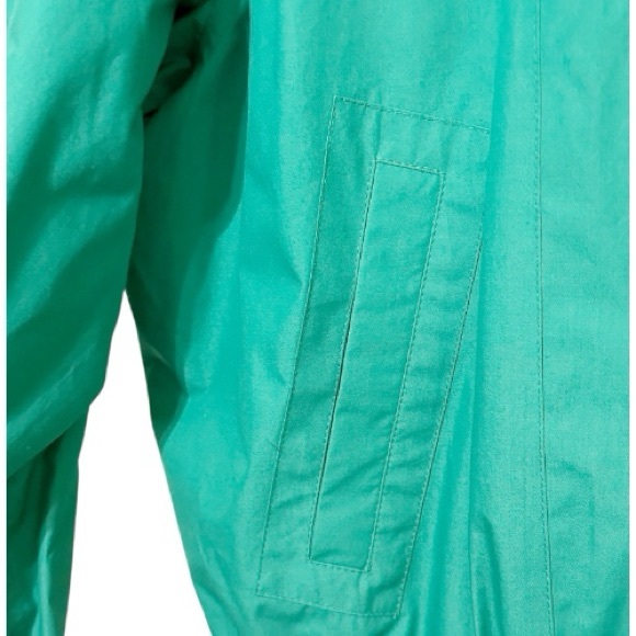 London Fog Vintage Men’s Green and Navy Weatherproof Jacket - Size XL - Picture 3 of 6